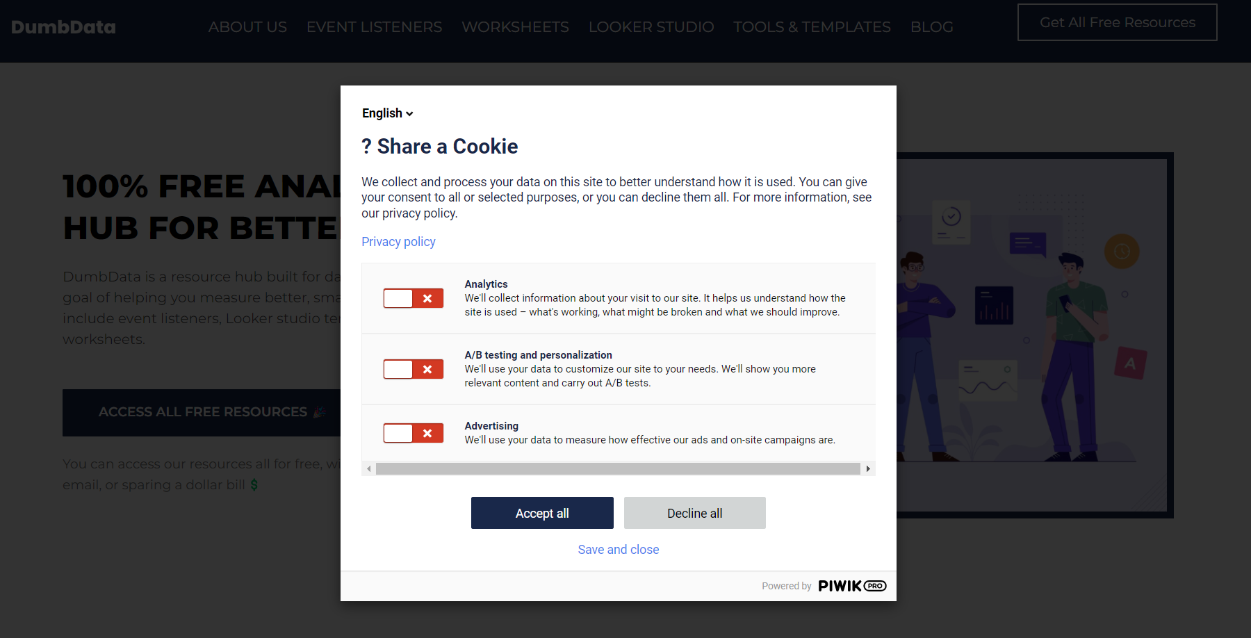 Staying Complaint Using Piwik Pro CMP, GTM, Consent Mode v2
