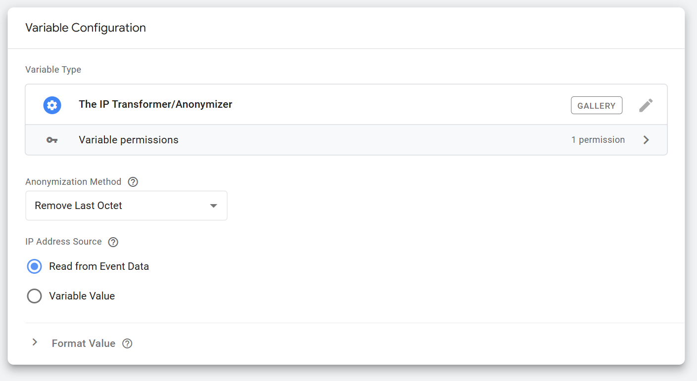 IP Anonymization with IP Transformer/Anonymizer sGTM Template
