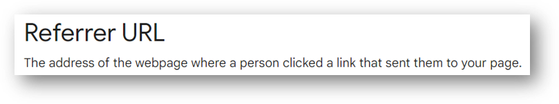 referrer url definition